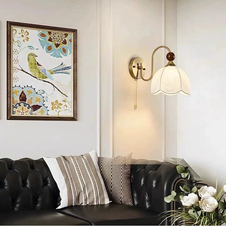 Elegant neoclassic iron lamp for heritage home decor