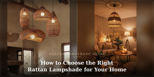 How to Choose the Right Rattan Lampshade for Your Home