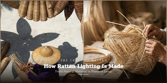How Rattan Lighting Is Made: From Natural Material to Finished Lamp