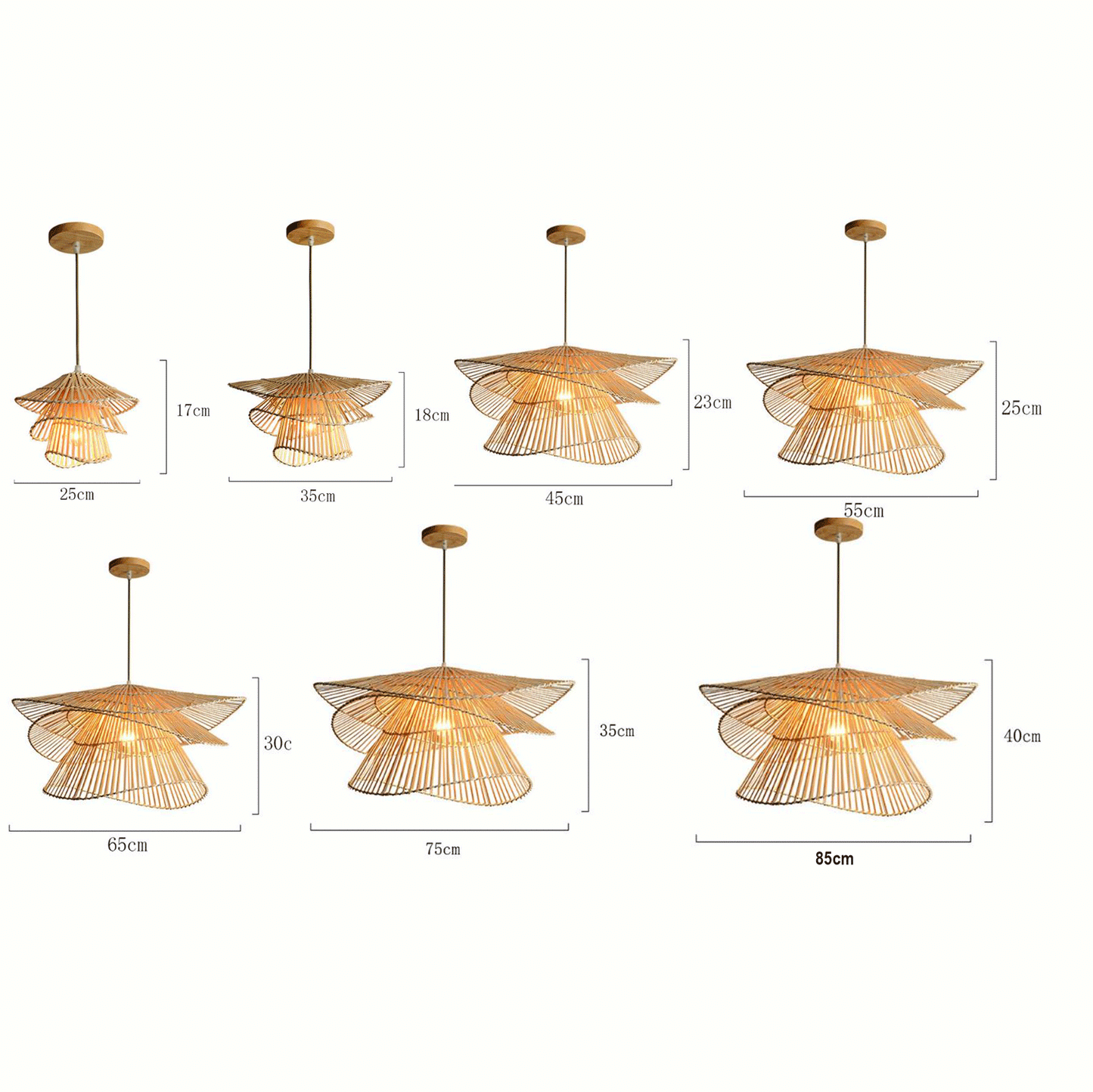  Aesthetic wicker hanging light with fluid design lines, perfect for boutique hotels and minimalist cafes.