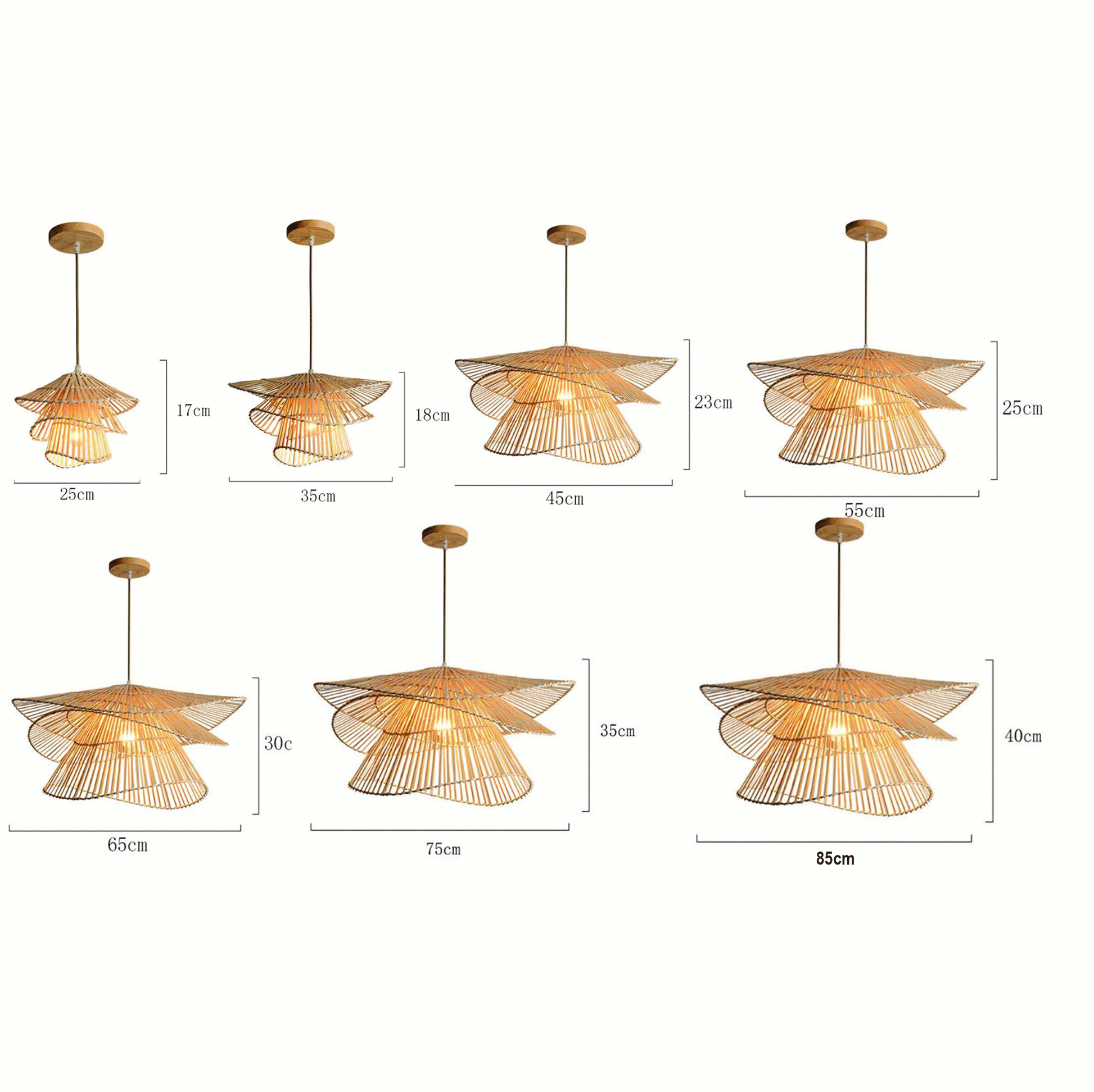  Aesthetic wicker hanging light with fluid design lines, perfect for boutique hotels and minimalist cafes.