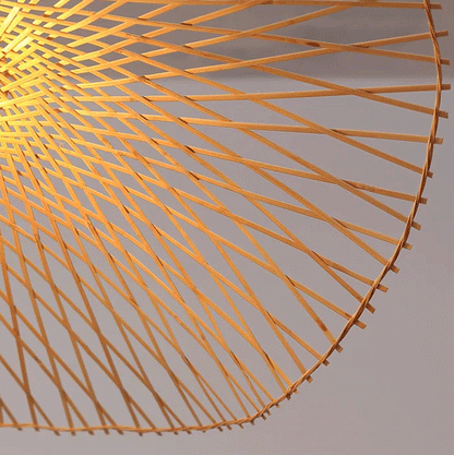 Premium decorative bamboo bloom pendant lighting