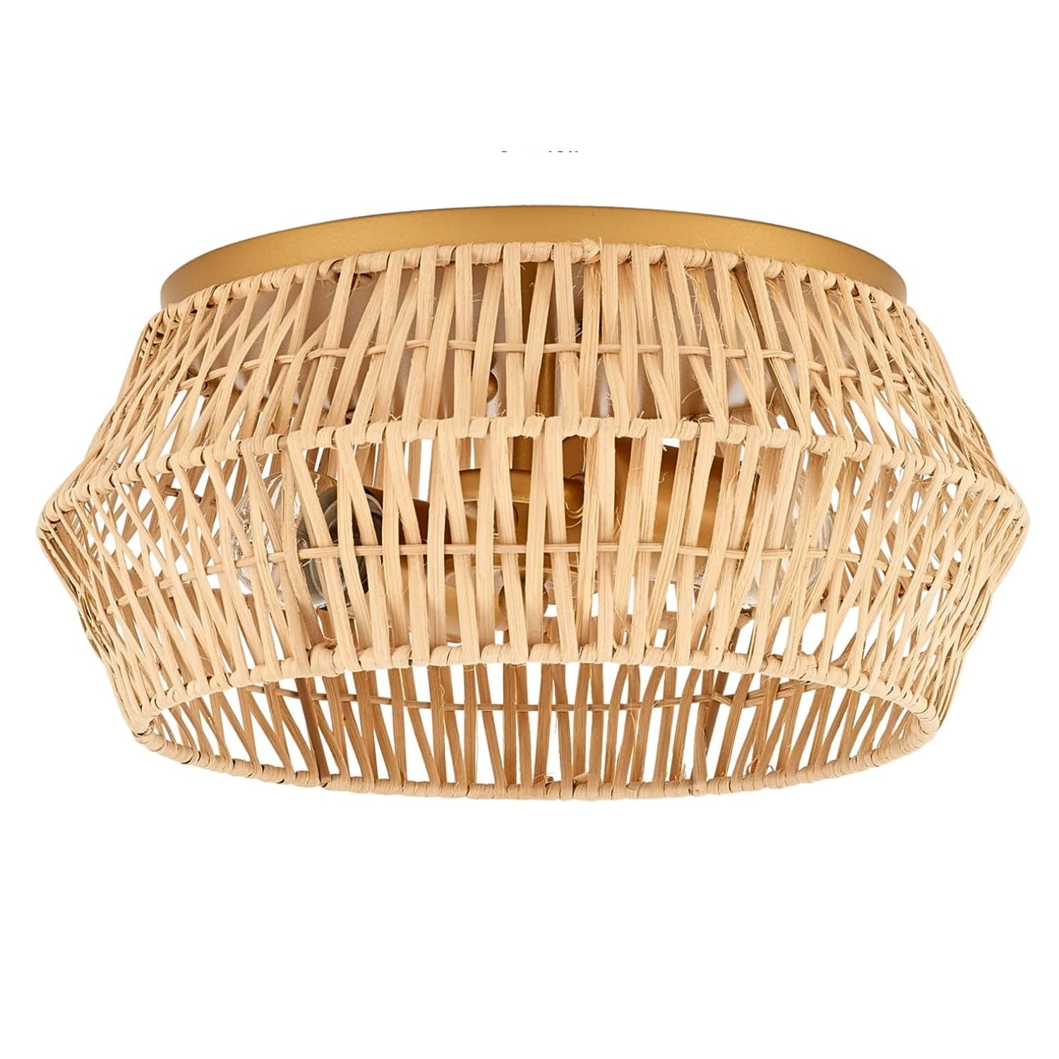 Eco-chic hand-wrapped rattan light, a sophisticated minimalist accent for sustainable interior styling.