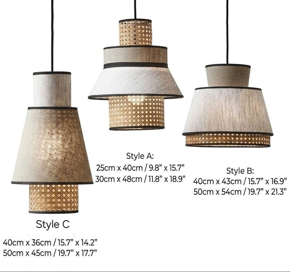 Eco-conscious handmade rattan weave lamp, providing non-toxic and healthy interior lighting.