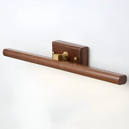 Elegant walnut foyer lamp for bright welcoming entryways