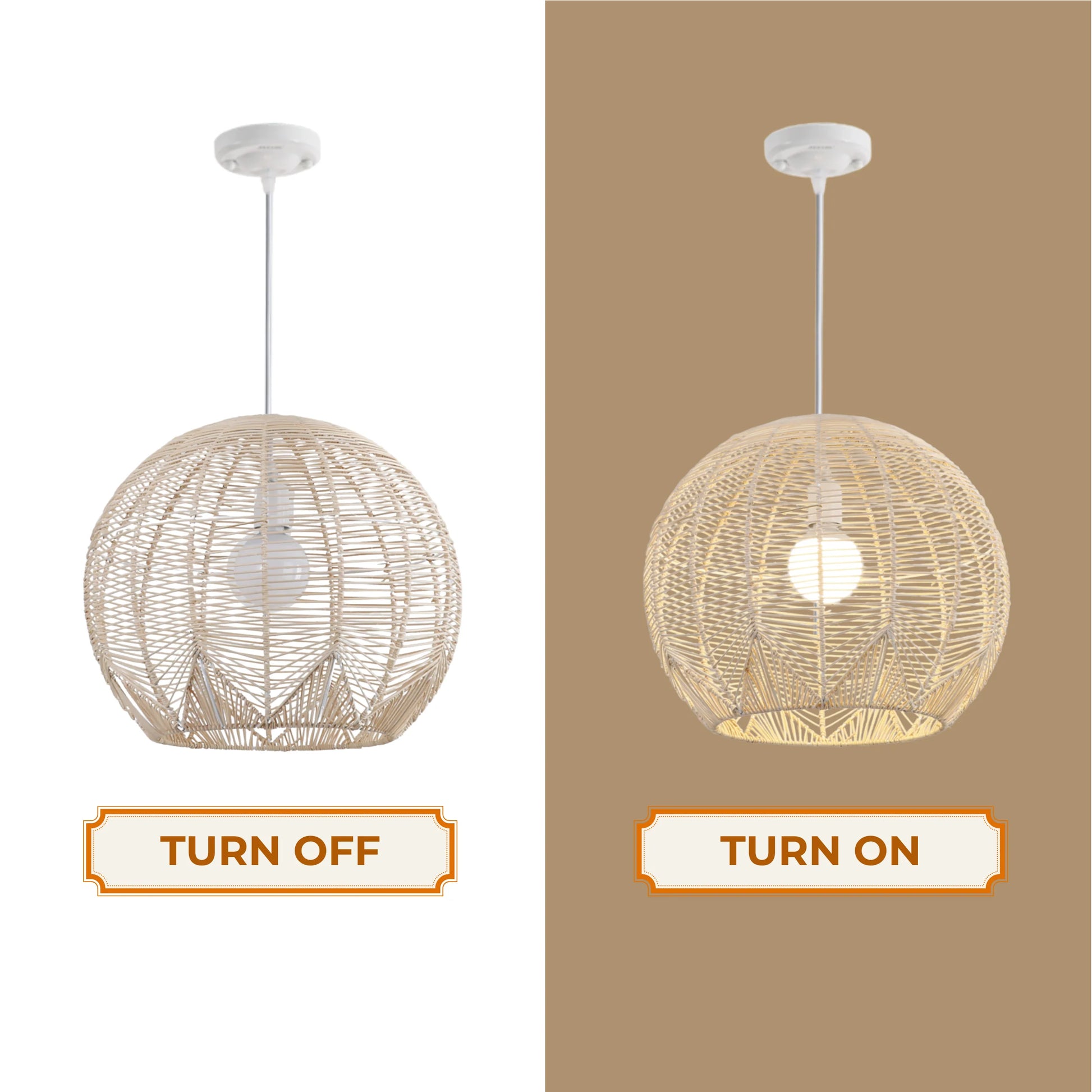 Premium handcrafted rattan basket chandelier for interior design