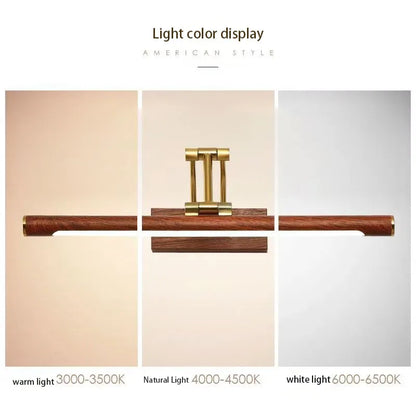 Neoclassic style sculptural wood picture lamp for high-end natural resort decor