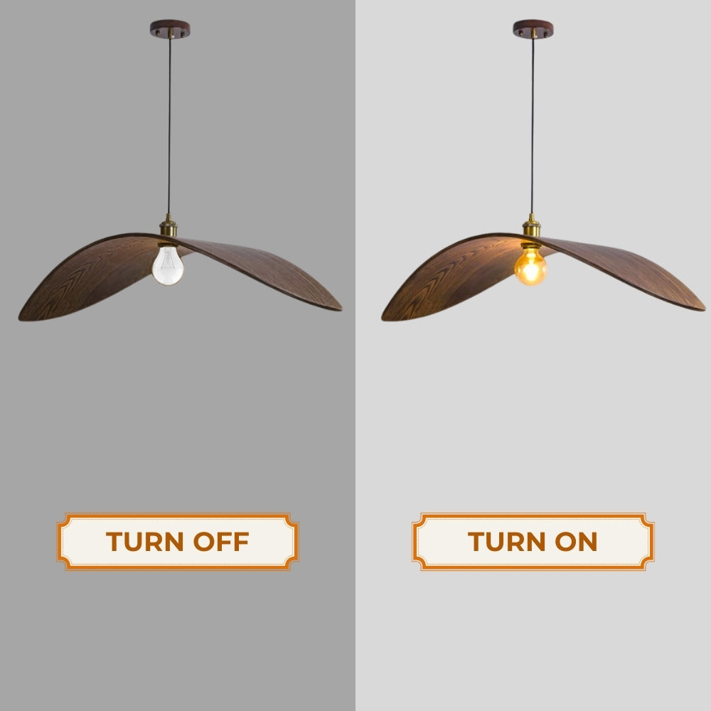 Minimalist organic shaped wood wave hanging lamp in image_6cecca.jpg