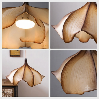 Sculptural lighting in Quiet Luxury style, featuring Wood Mix Resin material, ideal for Cozy Home decor, providing ambient, task, and mood lighting.