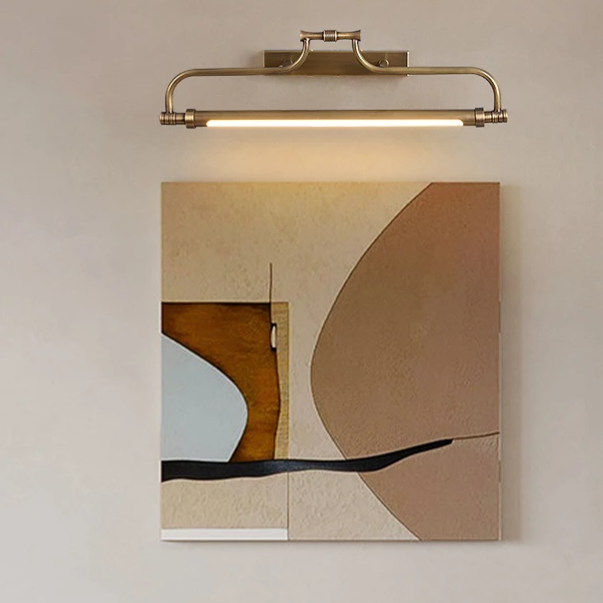 Modern Scandinavian copper lighting for artistic home walls