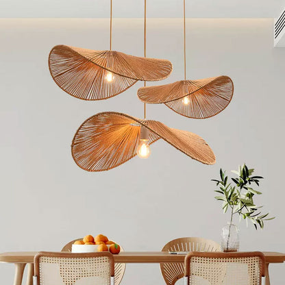Coastal Vibe Rattan Basket Pendant Light
