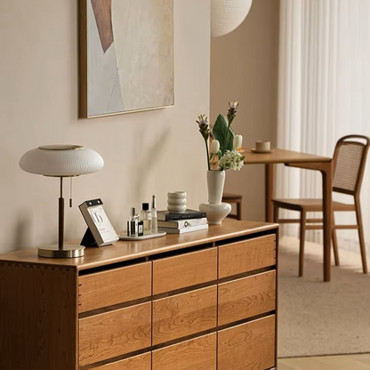 Entryway Light Pleated Glass Table Lamp offering a Warm Welcoming Glow in Foyers