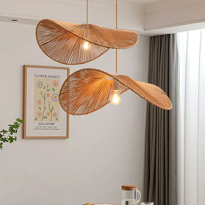 Handmade Rattan Weaving Pendant Lighting Decor